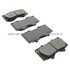 1000-0976M by MPA ELECTRICAL - Quality-Built Disc Brake Pad Set - Semi-Metallic