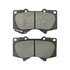 1000-0976C by MPA ELECTRICAL - Quality-Built Disc Brake Pad Set - Ceramic