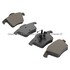 1000-0980M by MPA ELECTRICAL - QB Semi-Metallic Brake Pads