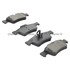 1000-0986M by MPA ELECTRICAL - QB Semi-Metallic Brake Pads