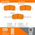 1000-0999C by MPA ELECTRICAL - QB Ceramic Brake Pads