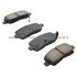 1000-0999M by MPA ELECTRICAL - Quality-Built Disc Brake Pad Set - Semi-Metallic