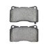 1000-1001M by MPA ELECTRICAL - QB Semi-Metallic Brake Pads