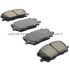 1000-1005M by MPA ELECTRICAL - Quality-Built Disc Brake Pad Set - Semi-Metallic