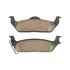 1000-1012M by MPA ELECTRICAL - Quality-Built Disc Brake Pad Set - Semi-Metallic