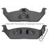 1000-1012C by MPA ELECTRICAL - Quality-Built Disc Brake Pad Set - Ceramic