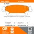 1000-1020C by MPA ELECTRICAL - Quality-Built Disc Brake Pad Set - Ceramic