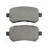 1000-1021M by MPA ELECTRICAL - Quality-Built Disc Brake Pad Set - Semi-Metallic