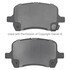 1000-1028M by MPA ELECTRICAL - Quality-Built Disc Brake Pad Set - Semi-Metallic