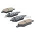 1000-1033C by MPA ELECTRICAL - Quality-Built Disc Brake Pad Set - Ceramic