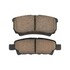 1000-1037C by MPA ELECTRICAL - Quality-Built Disc Brake Pad Set - Ceramic