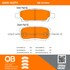 1000-1037C by MPA ELECTRICAL - Quality-Built Disc Brake Pad Set - Ceramic