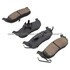 1000-1041M by MPA ELECTRICAL - QB Semi-Metallic Brake Pads