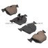 1000-1042M by MPA ELECTRICAL - QB Semi-Metallic Brake Pads