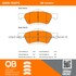 1000-1047C by MPA ELECTRICAL - Quality-Built Disc Brake Pad Set - Ceramic