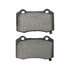 1000-1053M by MPA ELECTRICAL - QB Semi-Metallic Brake Pads