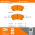 1000-1047M by MPA ELECTRICAL - QB Semi-Metallic Brake Pads