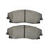 1000-1056M by MPA ELECTRICAL - Quality-Built Disc Brake Pad Set - Semi-Metallic