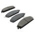 1000-1058M by MPA ELECTRICAL - Quality-Built Disc Brake Pad Set - Semi-Metallic