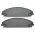 1000-1058M by MPA ELECTRICAL - Quality-Built Disc Brake Pad Set - Semi-Metallic