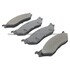 1000-1066M by MPA ELECTRICAL - QB Semi-Metallic Brake Pads