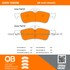 1000-1060M by MPA ELECTRICAL - QB Semi-Metallic Brake Pads