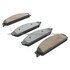 1000-1070M by MPA ELECTRICAL - Quality-Built Disc Brake Pad Set - Semi-Metallic