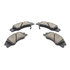 1000-1074M by MPA ELECTRICAL - QB Semi-Metallic Brake Pads