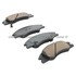 1000-1074C by MPA ELECTRICAL - Quality-Built Disc Brake Pad Set - Ceramic