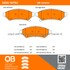 1000-1075C by MPA ELECTRICAL - Quality-Built Disc Brake Pad Set - Ceramic