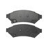 1000-1075M by MPA ELECTRICAL - Quality-Built Disc Brake Pad Set - Semi-Metallic