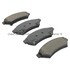 1000-1075M by MPA ELECTRICAL - Quality-Built Disc Brake Pad Set - Semi-Metallic