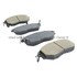 1000-1078C by MPA ELECTRICAL - Quality-Built Disc Brake Pad Set - Ceramic