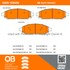 1000-1080M by MPA ELECTRICAL - QB Semi-Metallic Brake Pads