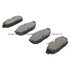 1000-1082C by MPA ELECTRICAL - Quality-Built Disc Brake Pad Set - Ceramic