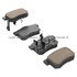 1000-1086C by MPA ELECTRICAL - Quality-Built Disc Brake Pad Set - Ceramic