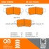 1000-1088M by MPA ELECTRICAL - QB Semi-Metallic Brake Pads