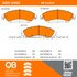 1000-1092C by MPA ELECTRICAL - QB Ceramic Brake Pads