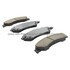 1000-1092M by MPA ELECTRICAL - Quality-Built Disc Brake Pad Set - Semi-Metallic