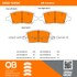 1000-1093C by MPA ELECTRICAL - Quality-Built Disc Brake Pad Set - Ceramic