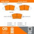 1000-1093M by MPA ELECTRICAL - Quality-Built Disc Brake Pad Set - Semi-Metallic