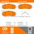 1000-1094M by MPA ELECTRICAL - Quality-Built Disc Brake Pad Set - Semi-Metallic