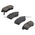 1000-1101M by MPA ELECTRICAL - QB Semi-Metallic Brake Pads