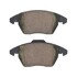 1000-1107M by MPA ELECTRICAL - Quality-Built Disc Brake Pad Set - Semi-Metallic