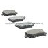 1000-1108M by MPA ELECTRICAL - QB Semi-Metallic Brake Pads