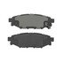 1000-1114C by MPA ELECTRICAL - Quality-Built Disc Brake Pad Set - Ceramic