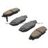 1000-1114M by MPA ELECTRICAL - Quality-Built Disc Brake Pad Set - Semi-Metallic