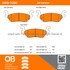 1000-1120C by MPA ELECTRICAL - Quality-Built Disc Brake Pad Set - Ceramic