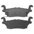 1000-1120M by MPA ELECTRICAL - Quality-Built Disc Brake Pad Set - Semi-Metallic