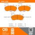 1000-1119C by MPA ELECTRICAL - Quality-Built Disc Brake Pad Set - Ceramic